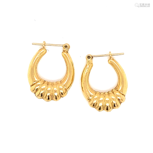 14k Small Hoop Earrings