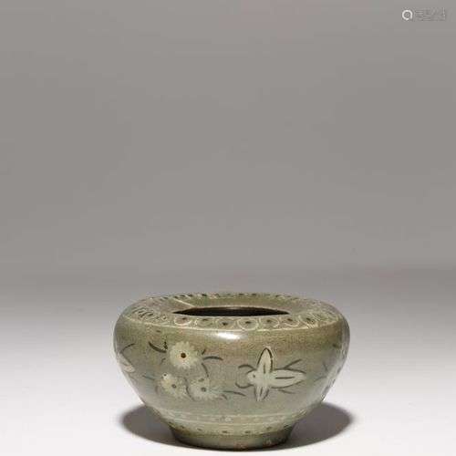 LAVE-BROUSSE EN CELADON CORÉEN, DYNASTIE JOSEON, 19e SIÈCLE ...