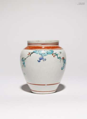 VASE ARITA JAPONAIS DE LA PERIODE EDO, C.1650-70 Le corps bu...