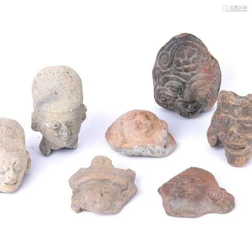 LOT DE 7 PIECES D'ARCHEOLOGIE