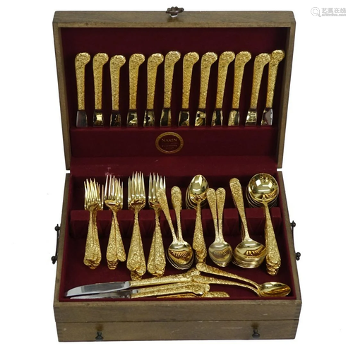 Gold Plated Flatware