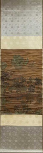 A CHINESE PAINTING OF PAVILION VIEW, ZHAO BOJU