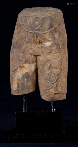 Baphuon Style Sandstone Male Torso