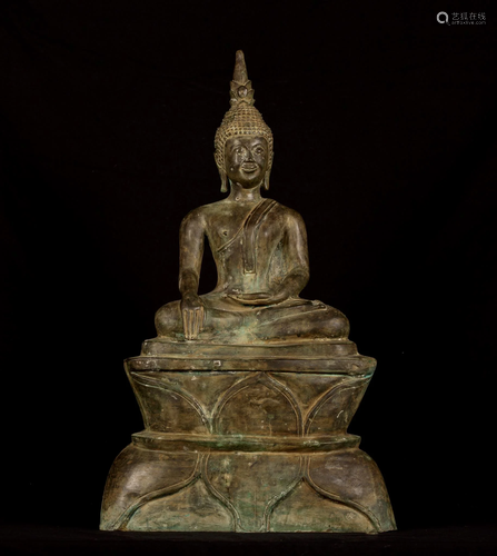 19th Century Laos Enlightenment Buddha