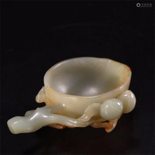 A Chinese Carved Jade Tool
