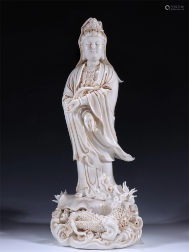 A Chinese Porcelain Figure of Buddha