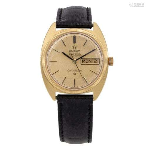 OMEGA CONSTELLATION, OR JAUNE - Vers 1968