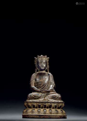 明-清 铜菩萨坐像