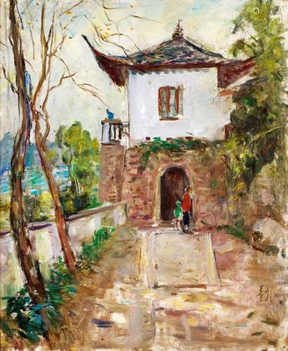 胡善馀（1909～1993） 西泠印社 布面 油画