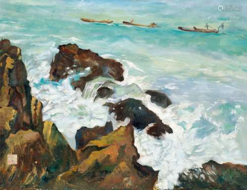 费以复（1913～1982） 风景 布面 油画