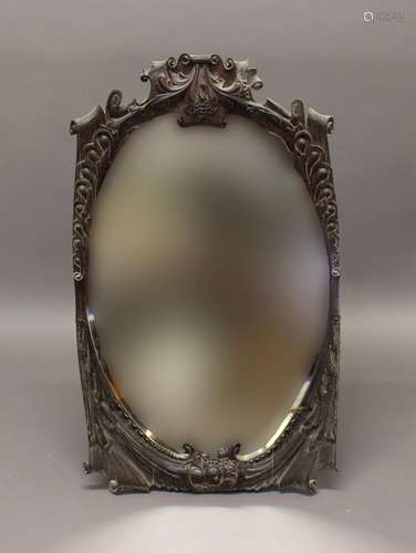 A MID 18TH CENTURY STYLE WALL MIRROR. A decorative wall mirr...