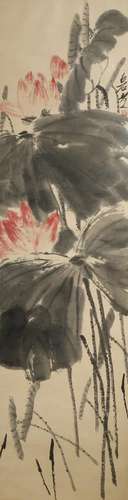 APRÈS QI BAISHI (20e SIÈCLE) LOTUS Peinture chinoise, encre ...