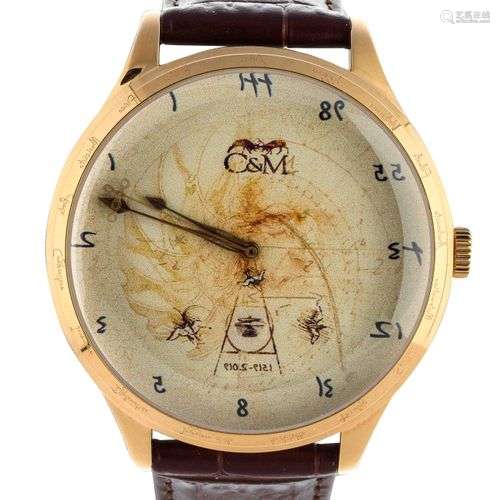 COL MAC ARTHUR. Montre “Da Vinci” - Montre en acier. Mouveme...