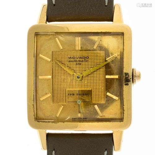 MOVADO. Montre “Carre/Bumper” - Vers années 50 - Montre carr...