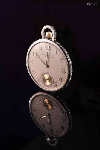 PATEK PHILIPPE. (Mouvement et cadran seulement). Montre de p...