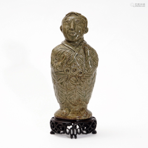 A YAOZHOU KILN PHARMACIST BUDDHA