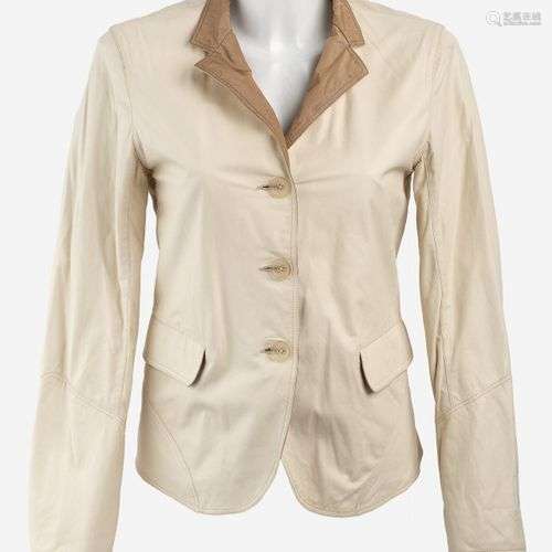 Jil Sander Lederjacke