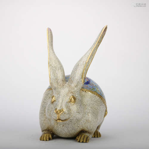 景泰藍兔子