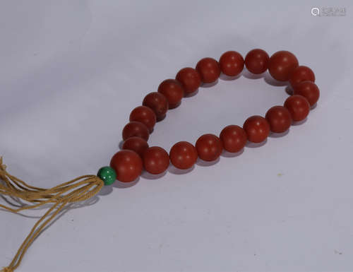 Coral bracelet