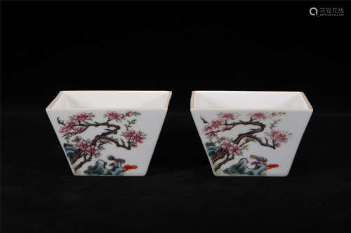 Qing Qianlong style famille rose porcelain bowl