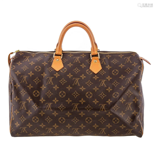 A Louis Vuitton Monograms Speedy 40