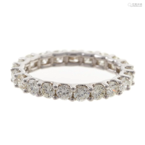 A 2.25 ctw Diamond Eternity Band in 14K