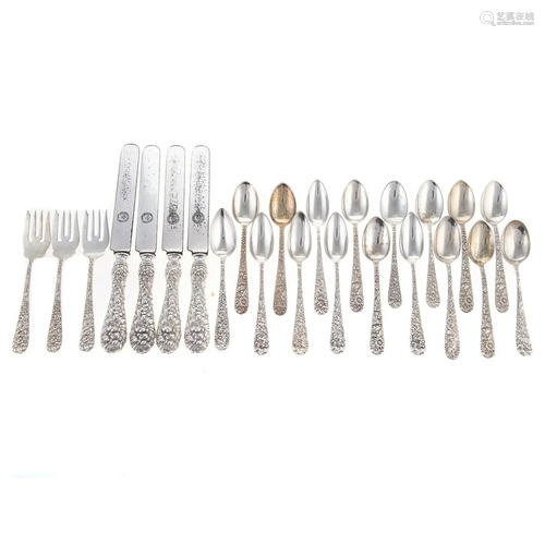 Assembled Baltimore Sterling Partial Flatware Service