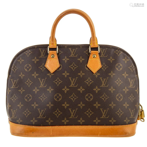 A Louis Vuitton Monogram Alma PM