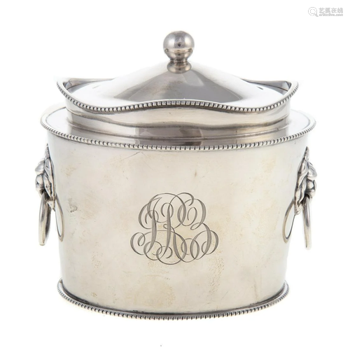 Howard & Co. Sterling Tea Caddy