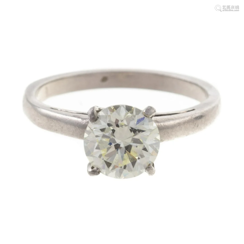 A 1.52 ct Diamond Engagement Ring in Platinum