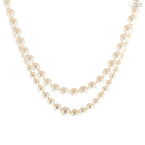 A Collection of Pearls Including Mikimoto