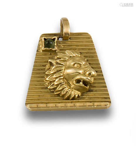 LION GOLD PENDANT 63