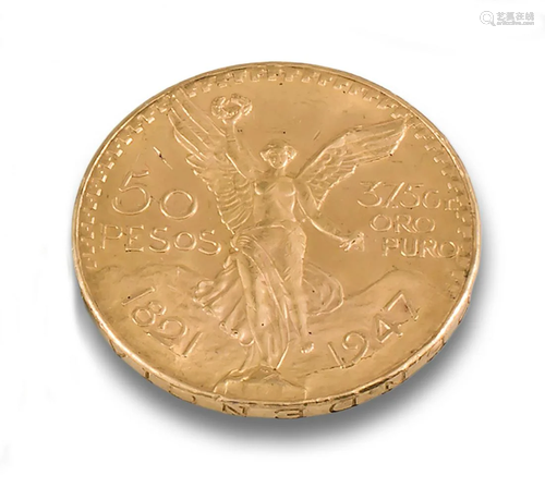 50 PESOS MEJICANOS GOLD COIN