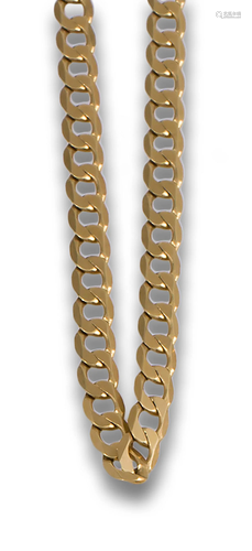 GOLD BEARDED CHAIN 42