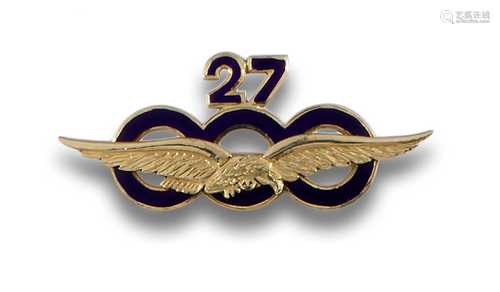 PIN GOLD ENAMELS AVIACION124