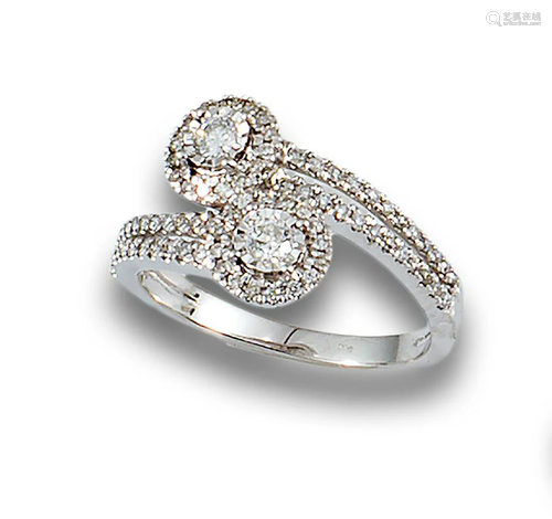 YOU AND ME RING EYE OF PERDIZ DIAMOND RING