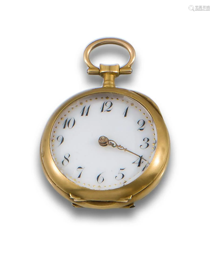 GOLD POCKET WATCH PARIS