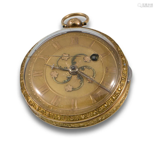 19TH CENTURY GOLD WATCH NÂº6612