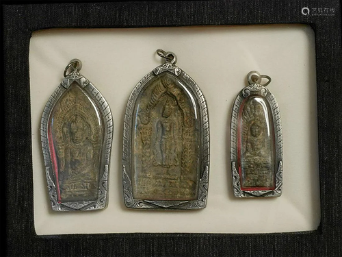 Three amulets