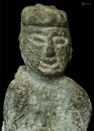 A rare and Early Chinese Buddha- .