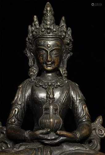 Older Nepalese Bodhisattva of Long Life Amatayus).