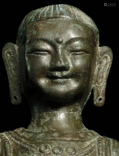 Buddha/Bodhisattva whose smile lights up the world