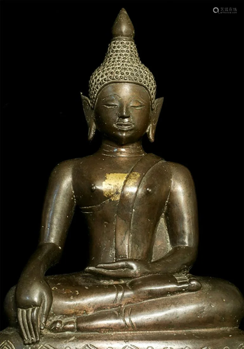 Unusual 15thC Northern Thai Buddha.