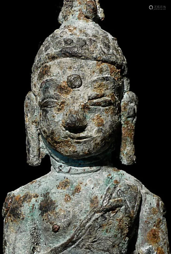 Uncommon 17thC or (possibly much)earlier Burmese Bronze