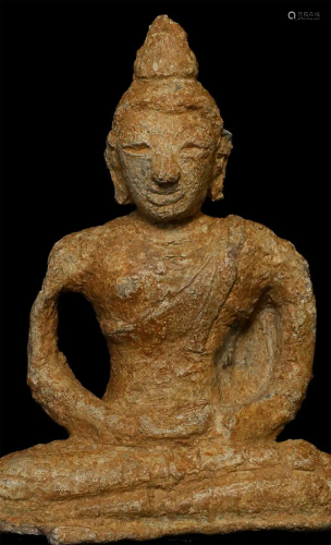 Very earlyl Buddha- hard to identify- possibly Lanka