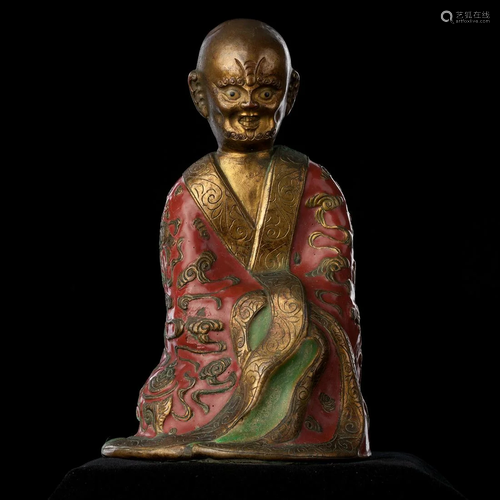 Late 18thC Chinese Chien Lung Monk