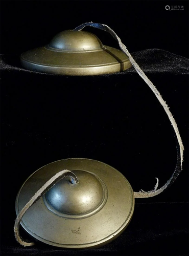 Vintage/old set of Tibetan bells.