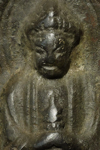 Korean bronze Buddha.