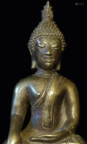 Good 16-18thC Northern Thai Buddha. Its 7.5 inches tall