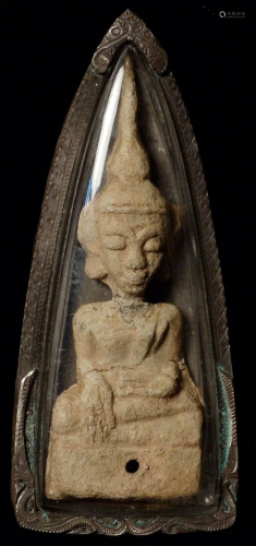 Superb 15thC Northern Thai Thickly Cast Bronze piece in